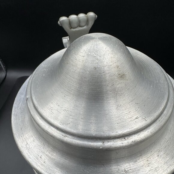 Vtg Made In Italy Metal Ice Bucket Beer Stein Plastic Liner 9.5” Mid Century 60s - Picture 14 of 16